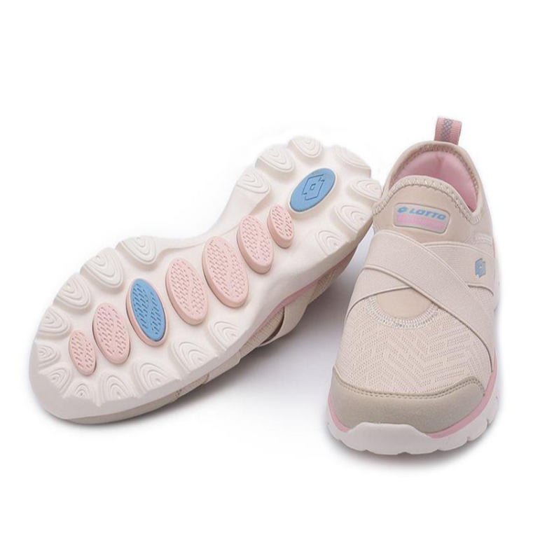全新 LOTTO 樂活健走鞋 (24.5cm EU39 US7.5)  燕麥 LT4AWX5681 女鞋 專利健走大底-細節圖4