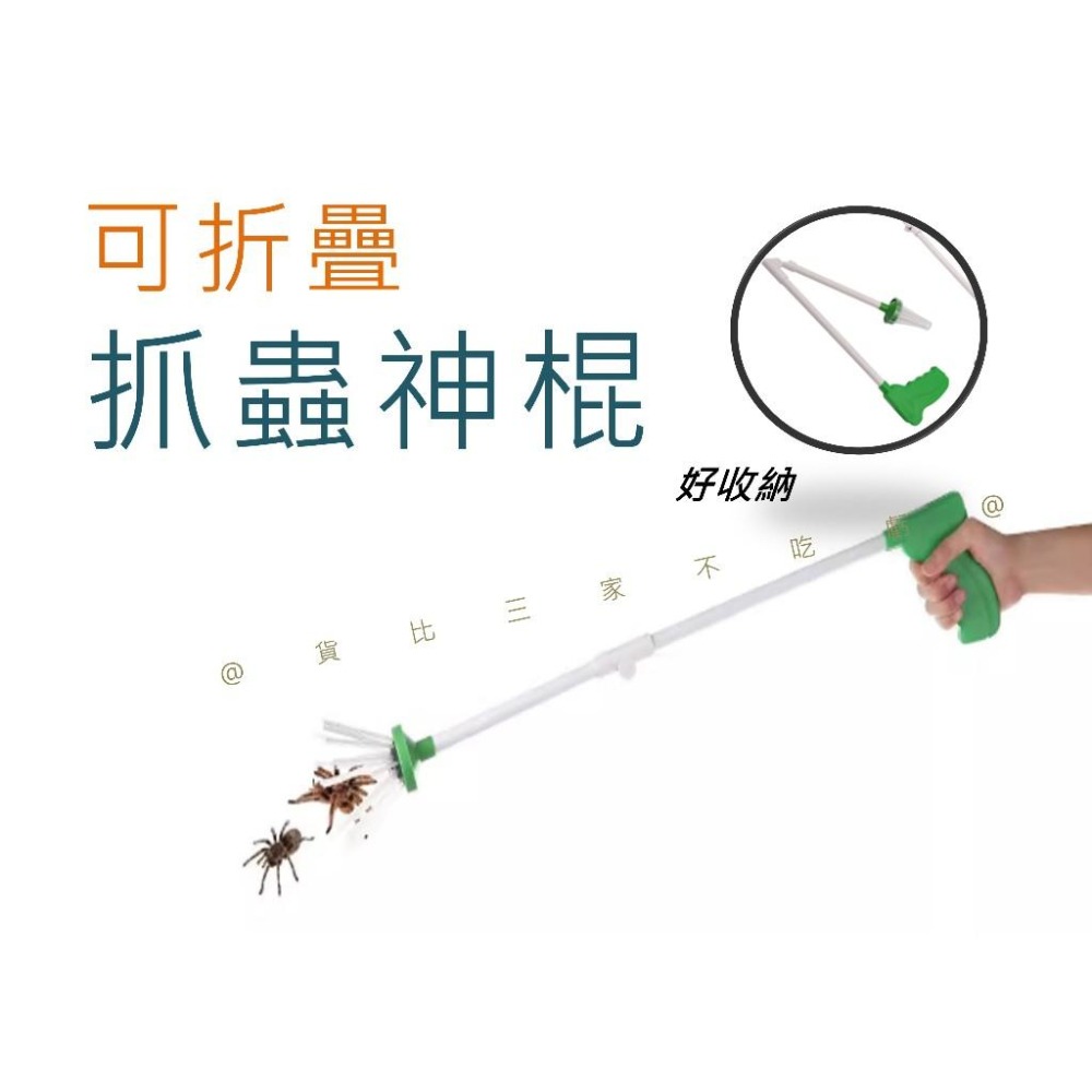 @貨比三家不吃虧@可折疊抓蟲神棍 手握式捕蟲神器 蜘蛛抓 鑷子 標本 昆蟲捕捉器 野餐 抓蟋蟀 長腳蜘蛛 手動 安全-細節圖6