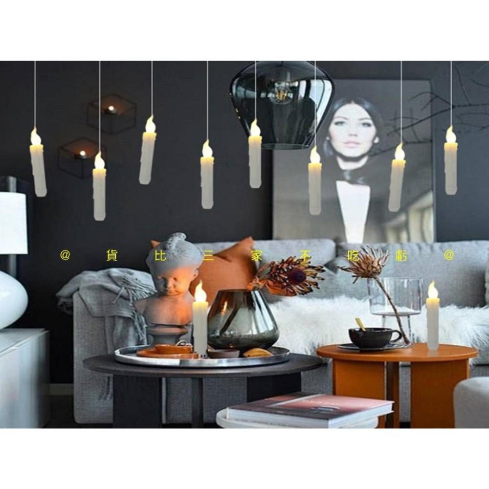 @貨比三家不吃虧@LED遙控蠟燭燈 遙控燈 誕節 遙控蠟燭燈 創意 裝飾蠟燭 氛圍燈 魔杖控制 小夜燈 假蠟燭 儀式感-細節圖7