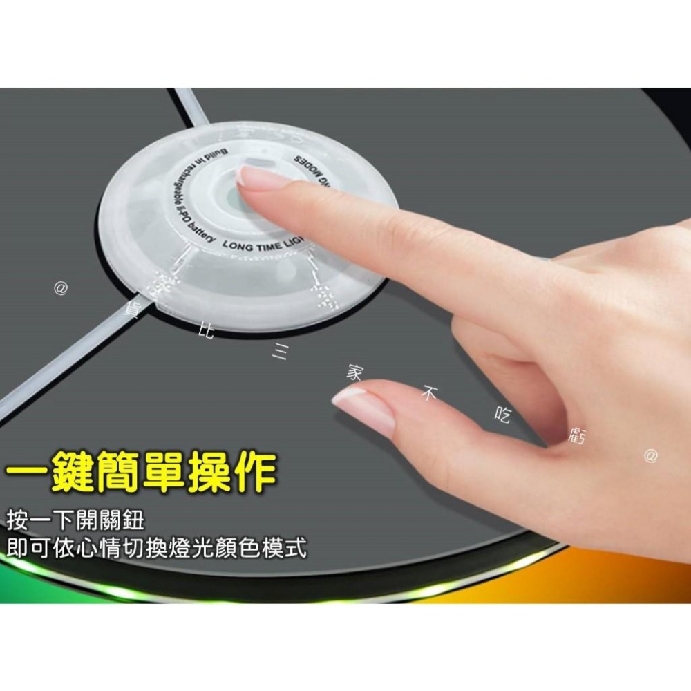 @貨比三家不吃虧@夜光飛盤 LED發光飛盤 競技飛盤 夜光飛碟 炫彩 狗狗飛盤 環形發光 丟接 軟飛盤 飛行器 溜狗-細節圖4