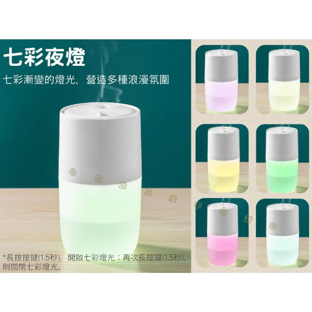 @貨比三家不吃虧@水母精靈加濕器 香氛機 補水儀 空氣加濕機 擴香機 臥室 交換禮物 車用加濕器 氣氛燈 煙圈加濕器-細節圖7