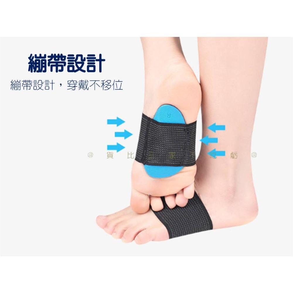 @貨比三家不吃虧@EVA足弓套 彈力繃帶足弓半墊 腳窩墊 久站腳酸 矯正 足弓 足弓支撐半墊 機能鞋墊 鞋墊久站 減壓-細節圖3