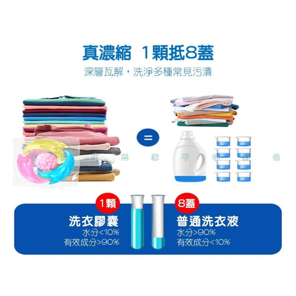 @貨比三家不吃虧@洗衣膠囊 洗衣球 留香洗衣膠囊 洗衣精球 洗衣珠 四腔微膠囊洗衣球 洗衣服 夢幻洗衣球 濃縮洗衣精-細節圖4
