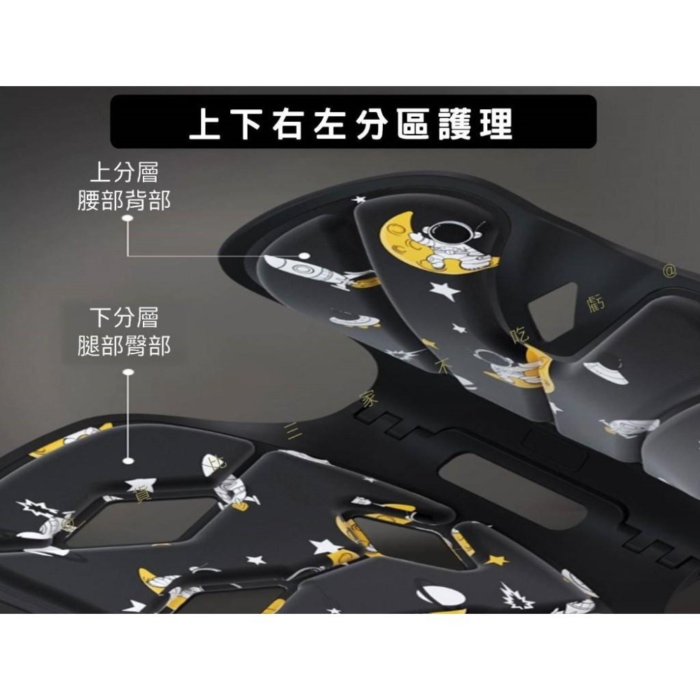 @貨比三家不吃虧@可折疊護腰坐墊 靠背一體座墊 減壓坐墊 腰墊 坐姿墊 駝背 辦公室椅墊 座椅 椅墊靠背 學習椅 哺乳椅-細節圖4