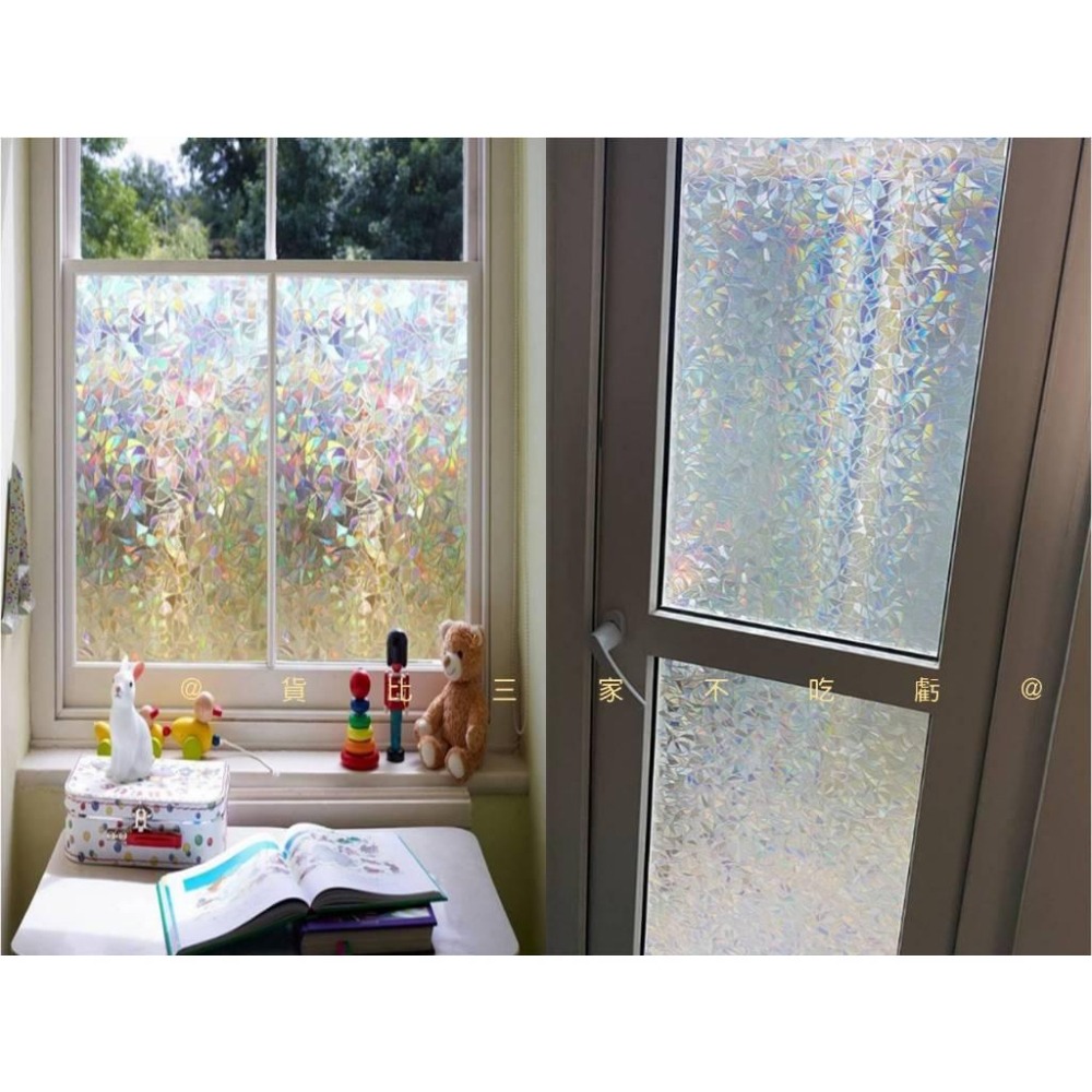 @貨比三家不吃虧@靜電玻璃貼膜 免膠靜電吸附玻璃貼 磿砂 玻璃牆 遮陽不透光窗貼 霧面毛玻璃 無膠靜電 客製化裁切-細節圖7