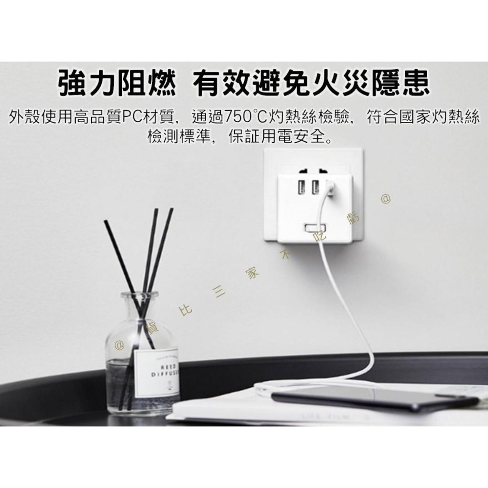 @貨比三家不吃虧@米家魔方轉換器 小米米家 分插器 小米魔方延長線 立體造型 充電座 魔方插頭 220V 阻燃 無線版-細節圖5