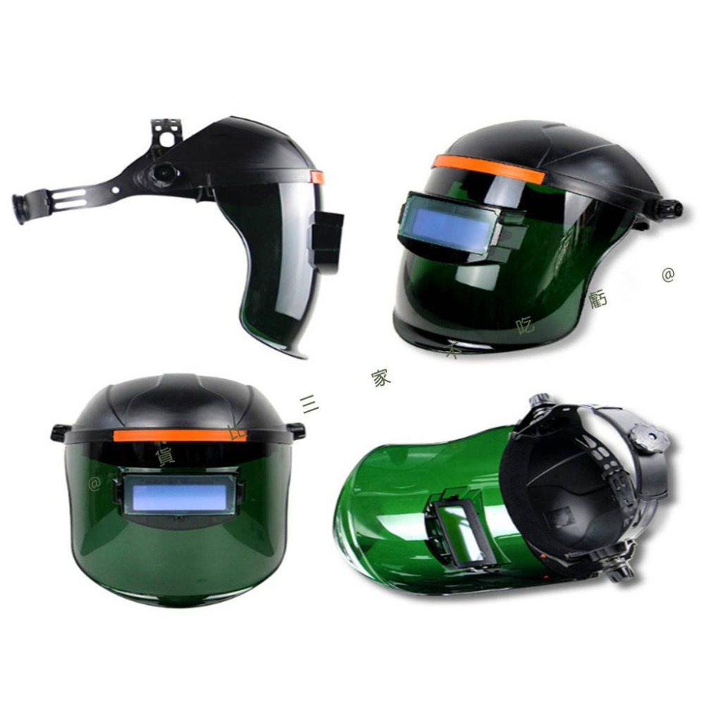 @貨比三家不吃虧@電焊面罩 太陽能自動變光電焊面罩 電銲面罩 全自動焊工防護焊帽 自動變光眼鏡防護罩 真彩 焊工 頭戴式-細節圖8