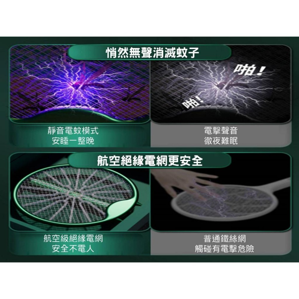 @貨比三家不吃虧@可站立電蚊拍 伸縮電蚊拍 摺疊電蚊拍 捕蚊拍 可掛可立 旋轉折疊電蚊拍 電擊式 安全電蚊拍 蒼蠅拍-細節圖7