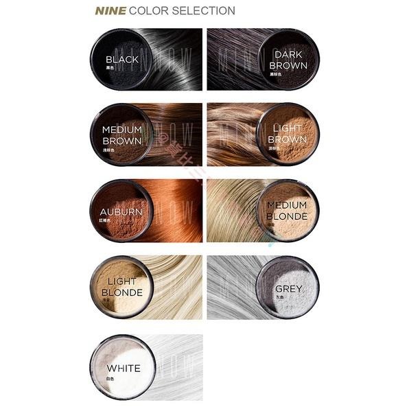 MINNOW 增髮纖維 速增髮 髮際線筆 頭髮粉 密髮纖維 魔髮粉 長黑髮 稀髮 纖維假髮 增髮粉 增髮量粉 遮蓋隱藏-細節圖5