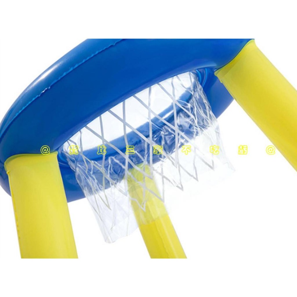 @貨比三家不吃虧@充氣籃球架 水上遊樂玩具 戲水 投籃玩具 充氣沙灘籃球 套圈 充氣玩具 水上籃球 水陸兩用 充氣浮圈-細節圖2