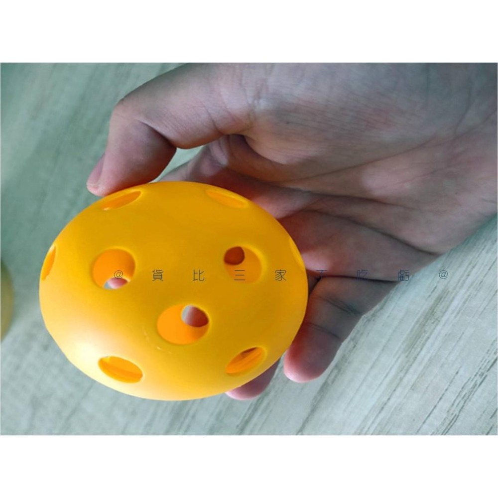 @貨比三家不吃虧@匹克球拍組 匹克球 Pickleball 4球 贈收納袋 室外球 痞克球 揚木球拍 軟球 球拍套裝組-細節圖7
