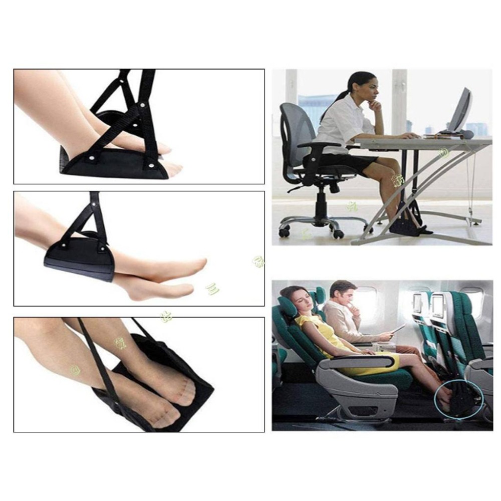 @貨比三家不吃虧@腳吊床 腳踏 歇腳吊床 長途坐車旅遊 減壓神器 擱腳休憩吊帶 辦公室歇腳墊 放腳掛墊 放腳吊帶 出差-細節圖5