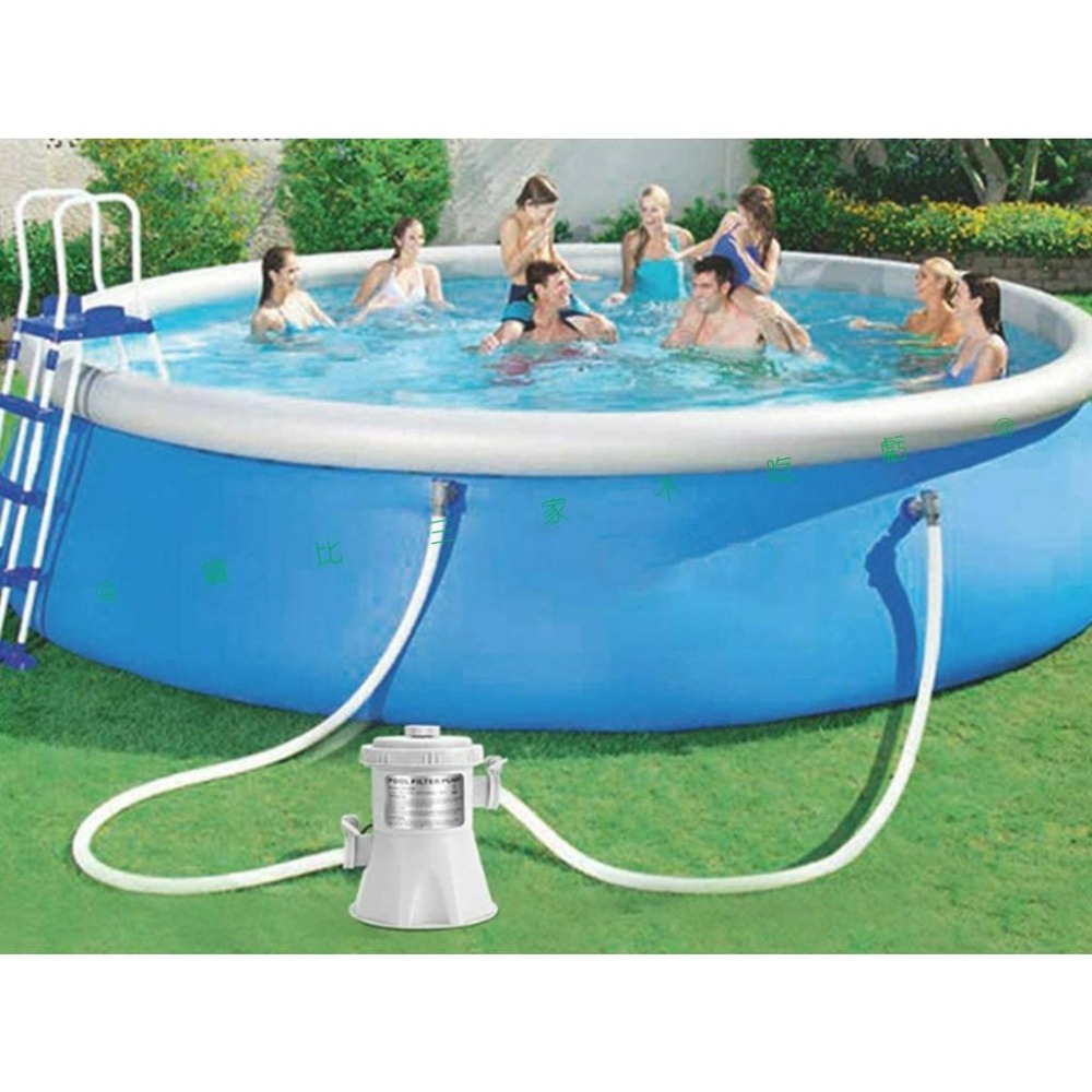 @貨比三家不吃虧@泳池過濾器 泳池電動過濾泵 家用水池清潔器 游泳池 泳池過濾泵 家用水池清潔器 濾水器 泳池設備-細節圖6