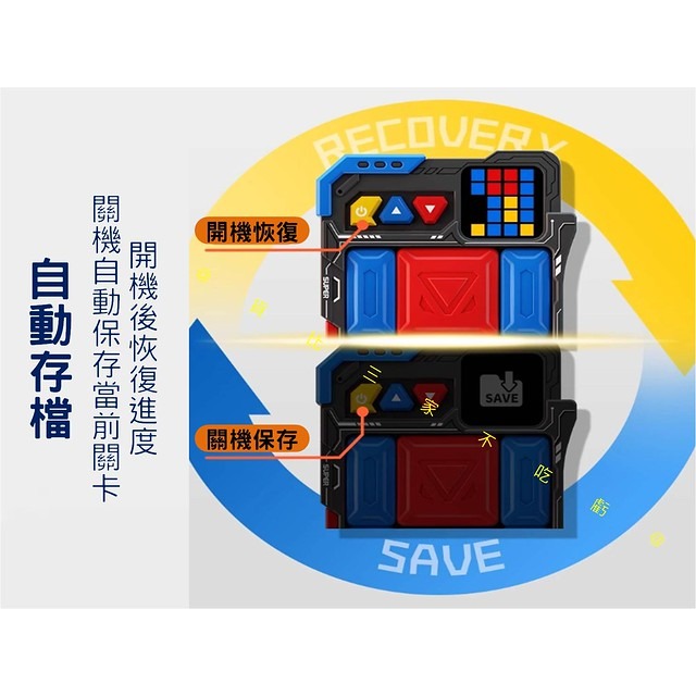 @貨比三家不吃虧@智能華容道滑塊遊戲 電子拼圖 磁性玩具 益智華容道 闖關玩具 桌遊 好攜帶 磁力迷盤 邏輯思維遊戲 數-細節圖4