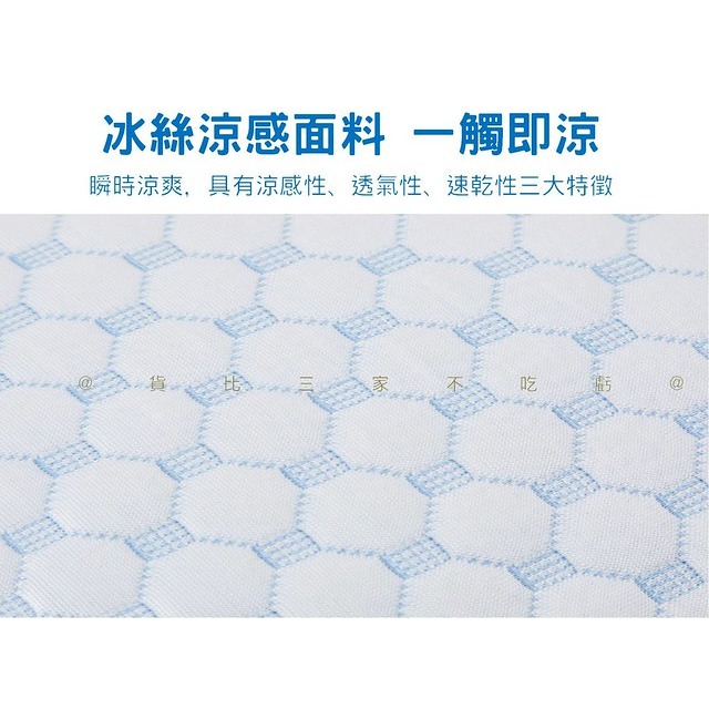 @貨比三家不吃虧@涼感冰絲枕 豆豆枕 中低枕 可水洗 冰絲枕 單人 降溫枕 拉鍊式 冰凍枕頭 人體工學枕 冰塊 吸汗-細節圖2
