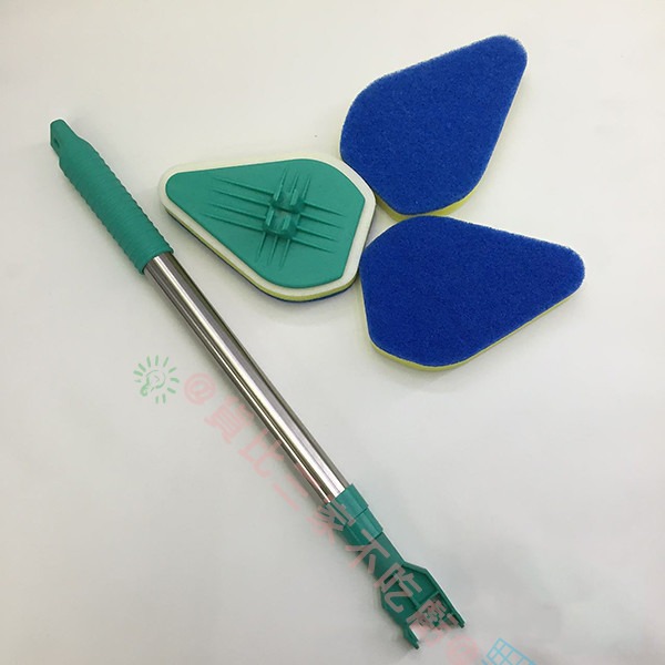 @貨比三家不吃虧@ 萬用三角拖把 懶人拖把 好神拖 多功能清潔刷 可伸縮 家用萬能清潔刷 拖把 拖地 打掃 清潔-細節圖5