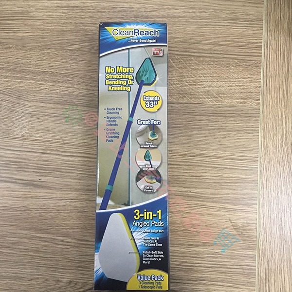 @貨比三家不吃虧@ 萬用三角拖把 懶人拖把 好神拖 多功能清潔刷 可伸縮 家用萬能清潔刷 拖把 拖地 打掃 清潔-細節圖7