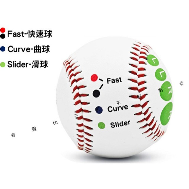 @貨比三家不吃虧@手指印棒球 投手變化球握法練習球 硬式棒球 練指法 投球 變化球 握球 簽名球 曲球 智慧棒球 初學-細節圖4