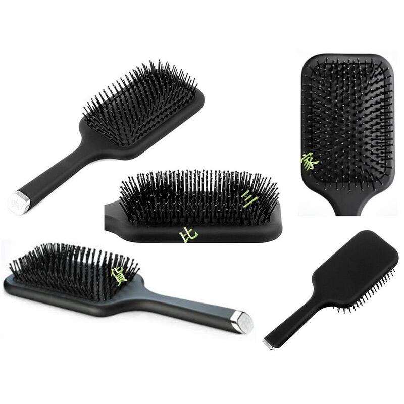 橡膠氣墊梳 順髮梳 護髮梳 大板養生梳 防靜電扁梳 蓬鬆養生梳 頭皮寬齒梳 保健梳 健康梳 毛囊按摩梳 氣囊梳 直髮梳-細節圖5