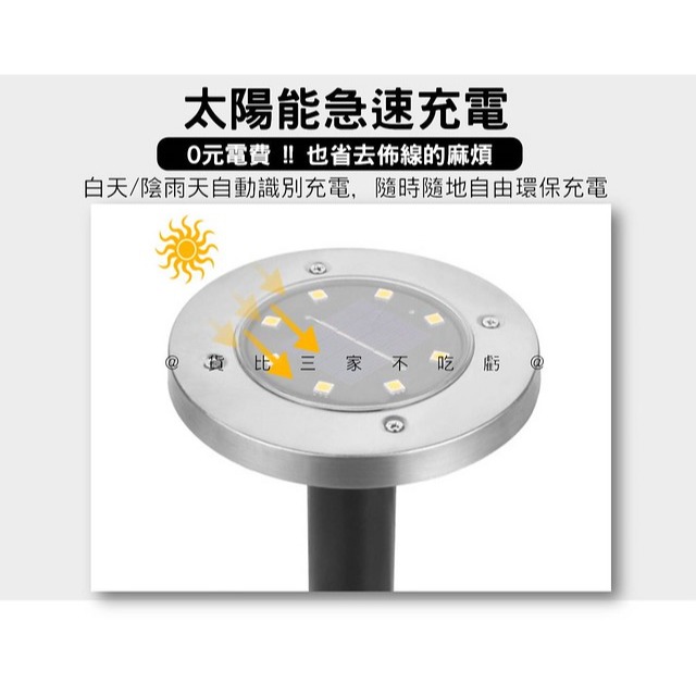 @貨比三家不吃虧@太陽能驅鼠器 8LED太陽能驅鼠燈 物理驅鼠 室外長效 驅鼠神器 護園專家 戶外太陽能動物驅趕器-細節圖3