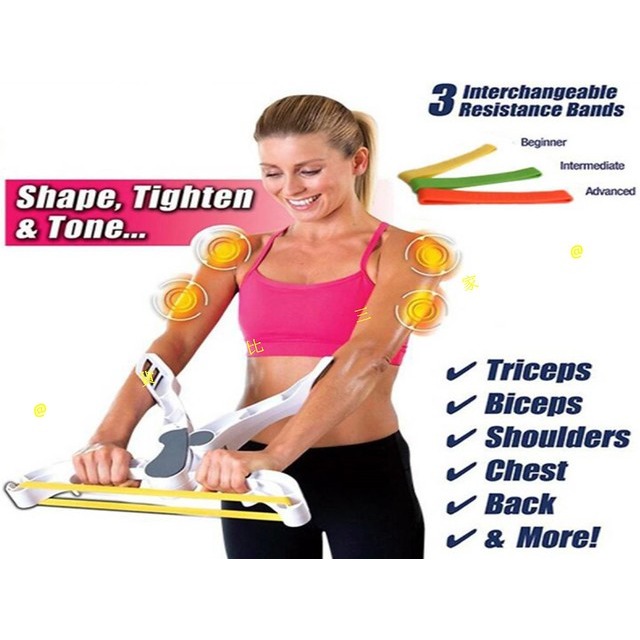 @貨比三家不吃虧@ 臂力健身器 Wonder Arms 手臂線條鍛練器 握力健身器 肌肉鍛煉器材 阻力繩 阻力帶 阻力圈-細節圖8