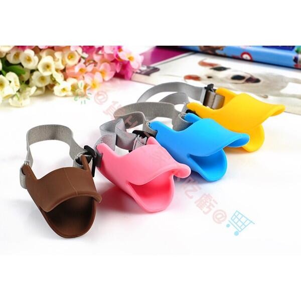 @貨比三家不吃虧@ 寵物鴨子嘴 狗彩色口罩 嘴套 防誤食 止吠器 防咬 狗嘴套 鴨嘴套 狗盆 寵物飲水器 狗毛梳 拾便器-細節圖4