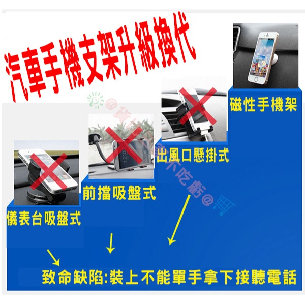 @貨比三家不吃虧@ 360度旋轉 手機導航車架 手機支架 強力吸盤 伸縮車架 通用款 平板 行車紀錄器 吸入 車用 汽車-細節圖5