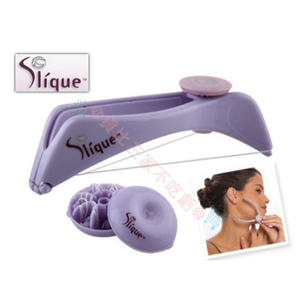 @貨比三家不吃虧@ Slique 臉部除毛器 棉線 拔毛器 脫毛夾 手動 拔毛 女人我最大 除汗毛 挽臉棒 去毛器 唇毛-細節圖4
