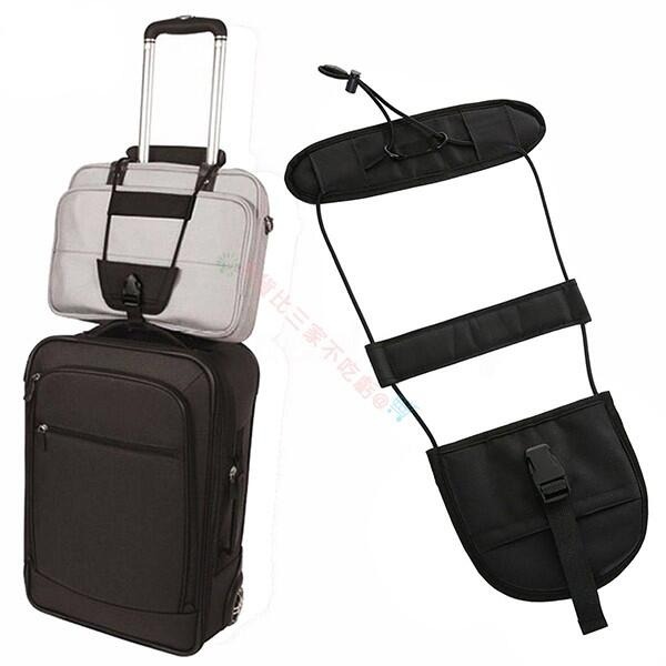 @貨比三家不吃虧@ 免手提可調行李便捷伸縮帶 行李方便帶 伸縮行李掛帶 整理包 打包 行李袋 可折疊旅行包 旅用 飛機包-細節圖6