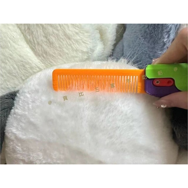 3D打印重力梳 重力直跳梳子 舒壓玩具 3D重力 蘿蔔梳 盥洗用具 便攜梳子 折疊玩具梳子 交換禮物 補習班獎品 網紅-細節圖4