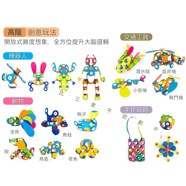 彩虹磁力片 幾何圖形組 磁力片積木 高質感建構式教具 軟磁片 3d百變磁力片 生日禮物 空間感培養 磁吸積木 啟蒙玩具-細節圖8