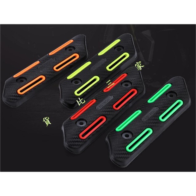 @貨比三家不吃虧@ 機車排氣管防燙蓋 護熱蓋 防燙護蓋 機車零件 排氣蓋 摩托車零件 防燙熱蓋 防燙板 保護蓋 防燙側蓋-細節圖4