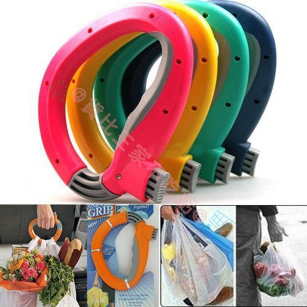 @貨比三家不吃虧@ 省力提物器 購物好幫手 便攜提把 攜帶型提菜器 拎包器 開合式便攜提菜手提器 拎袋器 D型提手提物-細節圖2