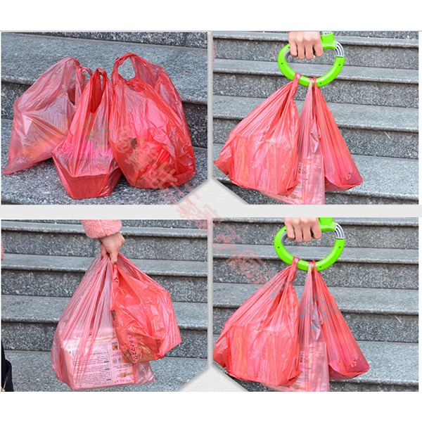@貨比三家不吃虧@ 省力提物器 購物好幫手 便攜提把 攜帶型提菜器 拎包器 開合式便攜提菜手提器 拎袋器 D型提手提物-細節圖4