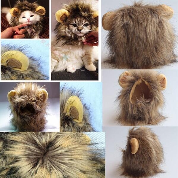 時尚寵物頭套 寵物造型帽 變裝秀 寵物冬裝 防寒 帶狗兜風 變身頭套 貓狗適用 變身帽 動物園 小型犬 衣服 小狗 狗服-細節圖5