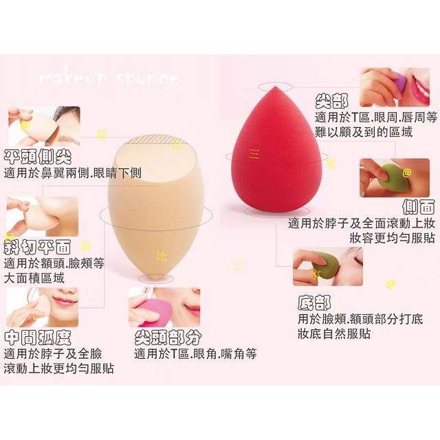 @貨比三家不吃虧@ 美妝蛋四入盒裝 雞蛋盒美妝蛋 粉底刷 打亮刷 遮瑕刷 化妝海綿 交換禮物 聖誕節 大創美妝 上妝必備-細節圖6