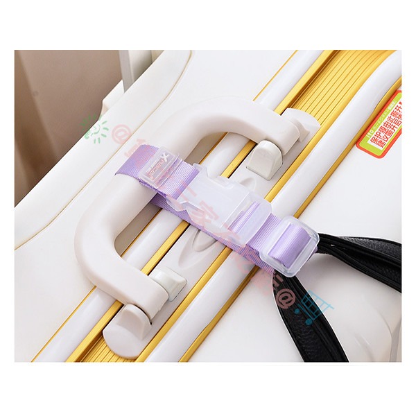 @貨比三家不吃虧@ 行李箱子固定掛帶 嬰兒車掛架 出國旅行箱 掛帶出差 便攜掛扣 小行李合併束帶 綁帶 打包帶 省力掛-細節圖9