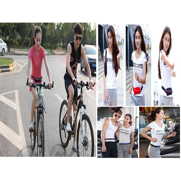 隱形運動腰包 臂套 背包 旅行 單車 霹靂包 收納袋 iphone 裝水壺 防潑水 汗水 馬拉松 音樂包 耳機孔-細節圖7