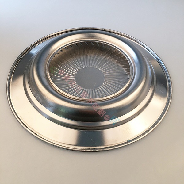 STOVETOP GRILL 高級烤盤 不沾鍋 無煙烤盤 韓式烤肉 中秋節烤肉 烤魚 烤五花 超讚圓形烤盤 烤肉架 1-細節圖4