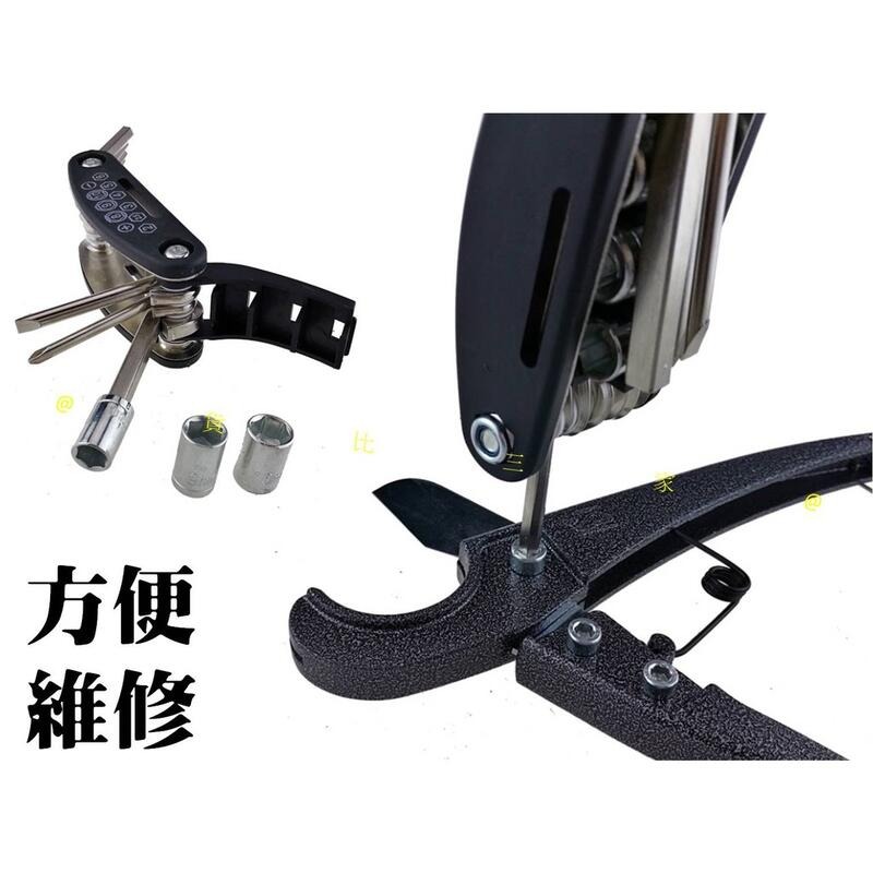 自行車維修工具組 十六合一 內六角螺絲 萬用扳手 方便 不占空間 小折維修 小摺維修 機車維修工具 便攜式 五金修繕器具-細節圖5