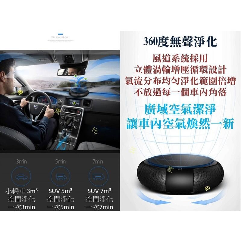 太陽能車用空氣清淨機 USB充電 新車除味 除異味 去味 除煙味 吸煙族必備 自動開關 多用途 活性碳 附防滑墊 二手煙-細節圖4