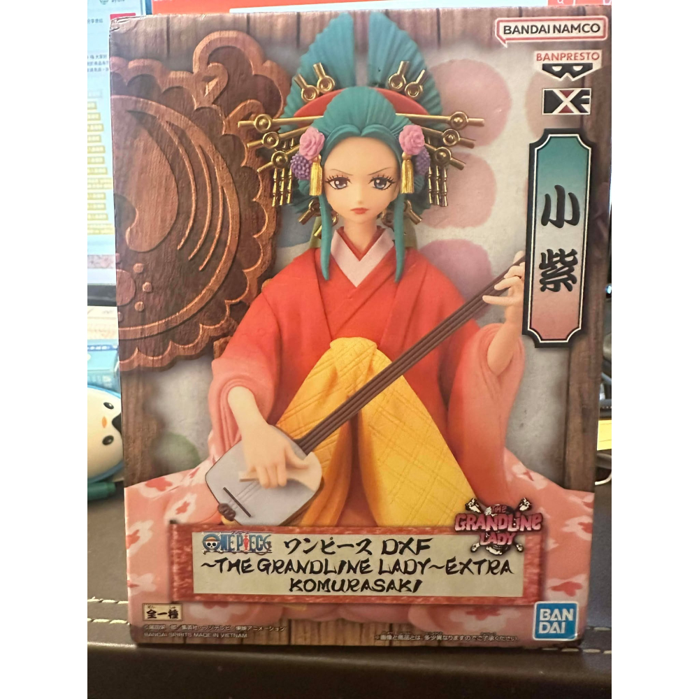 日版 金證 DXF THE EXTRA 小紫 航海王 海賊王 金證 公仔 景品 和之國 BANDAI 萬代 萬普 歌姬-細節圖4