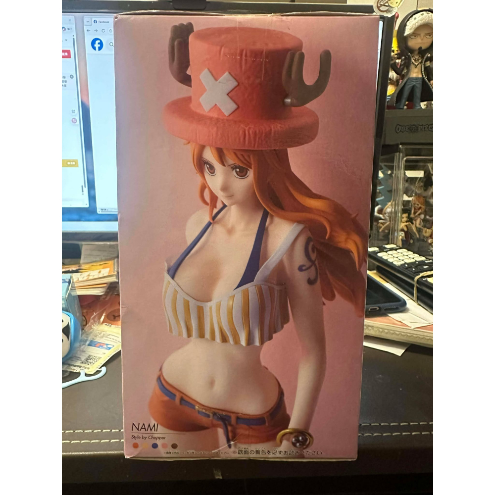 景品 海賊王 航海王 Sweet Style Pirates 娜美 喬巴 Ver 娜美喬巴 喬巴帽 萬代 萬普 日版-細節圖6