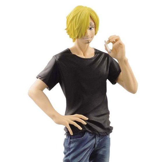 香吉士 山治 jeans freak NSFR 牛仔褲 航海王 海賊王 全新未拆 絕版 老物 DXF 公仔 萬普 萬代
