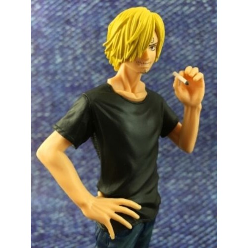 香吉士 山治 jeans freak NSFR 牛仔褲 航海王 海賊王 全新未拆 絕版 老物 DXF 公仔 萬普 萬代-細節圖2