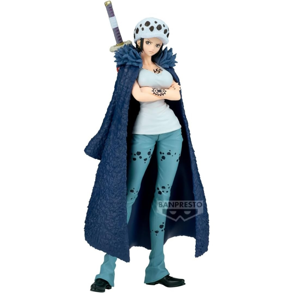 日版 金證 景品 航海王 海賊王 GLITTER G&G 女羅 性轉羅 托拉法爾加 羅 公仔 模型 性轉羅 變性 轉換-細節圖4