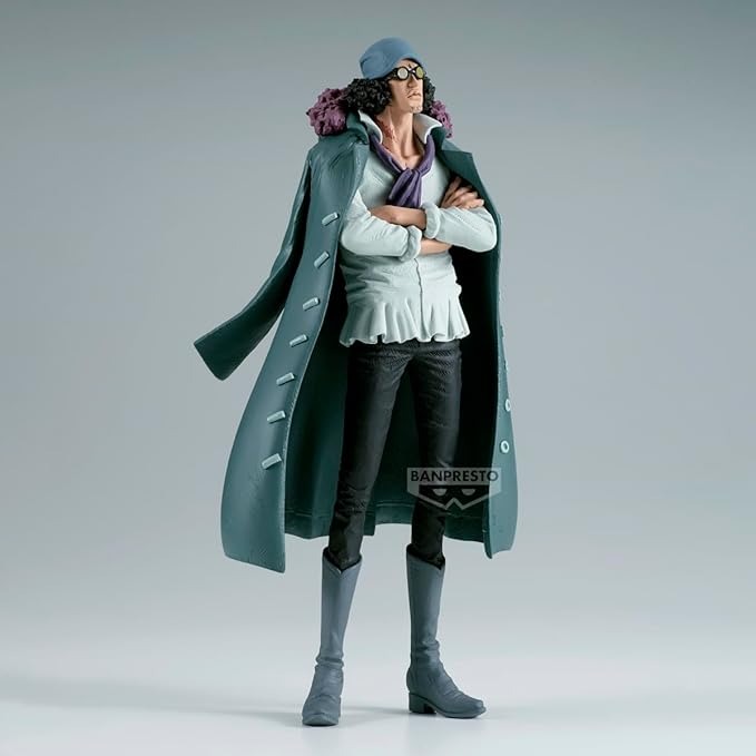 日版 金證 景品 海賊王 航海王 KING OF ARTIST 庫山 青雉 海軍 黑鬍子 藝術王者 BANPRESTO-細節圖3