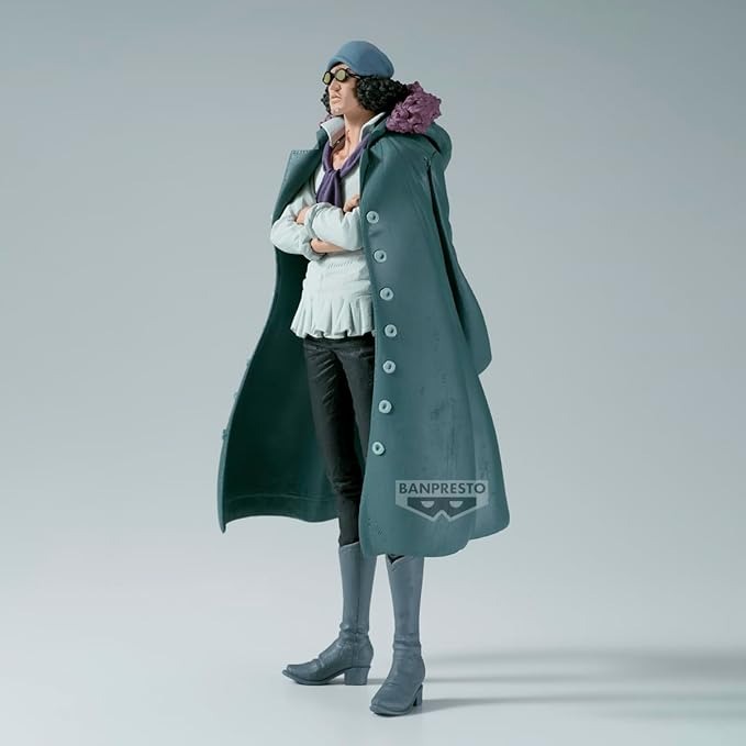 日版 金證 景品 海賊王 航海王 KING OF ARTIST 庫山 青雉 海軍 黑鬍子 藝術王者 BANPRESTO-細節圖4