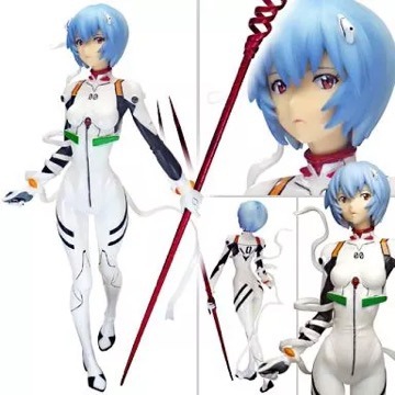 福音戰士新劇場版：破 福音戰士 劇場版 綾波零 宮川武 朗基努斯之槍 白色戰鬥服 新世紀福音戰士 全球首發模型 台灣東販-細節圖2