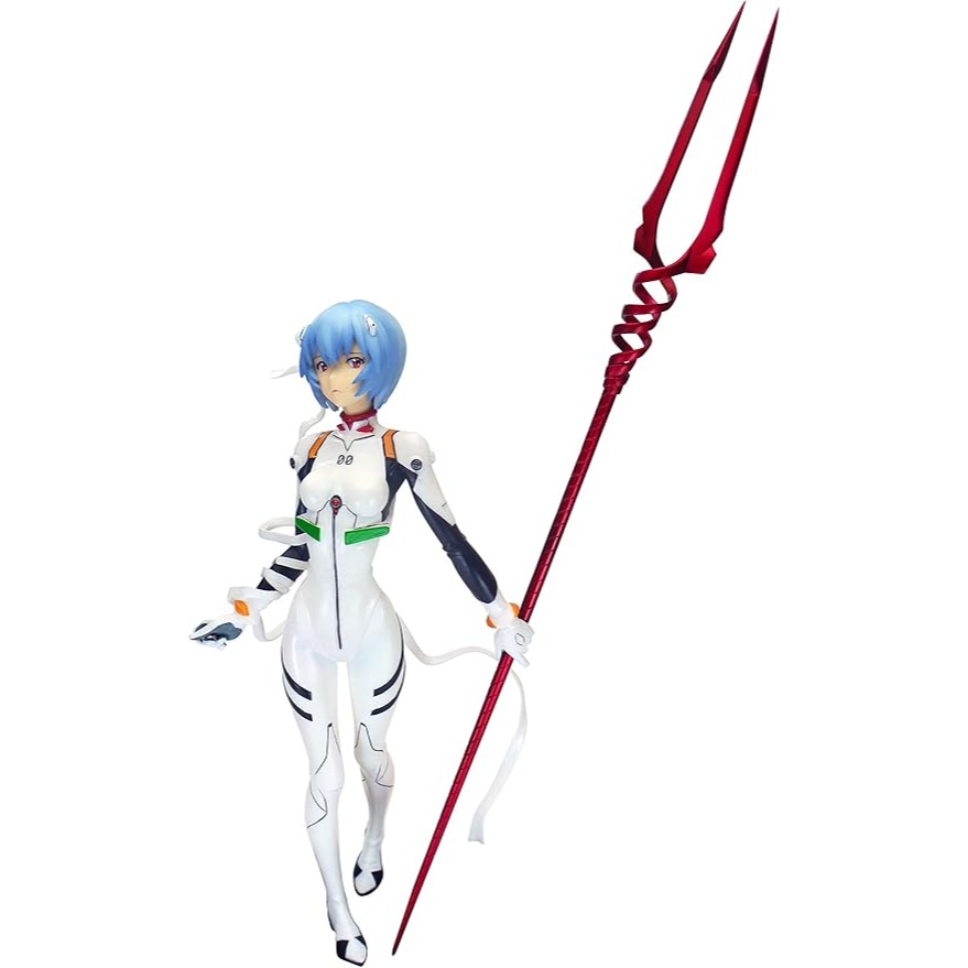 福音戰士新劇場版：破 福音戰士 劇場版 綾波零 宮川武 朗基努斯之槍 白色戰鬥服 新世紀福音戰士 全球首發模型 台灣東販-細節圖6